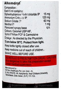 Alkemdryl Expectorant 100Ml